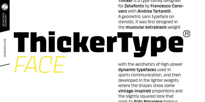 Thicker Font Poster 10