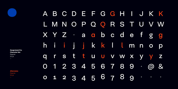 Neogrotesk Font Poster 14