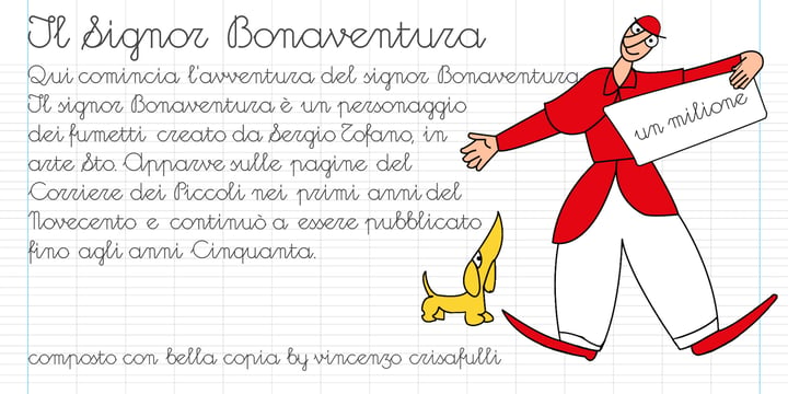 Bella Copia Font Poster 2