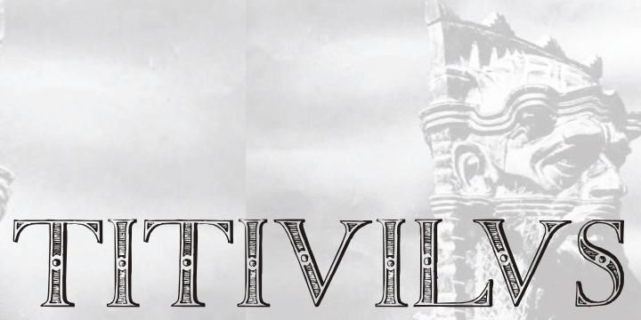 Titivilus Font Poster 1