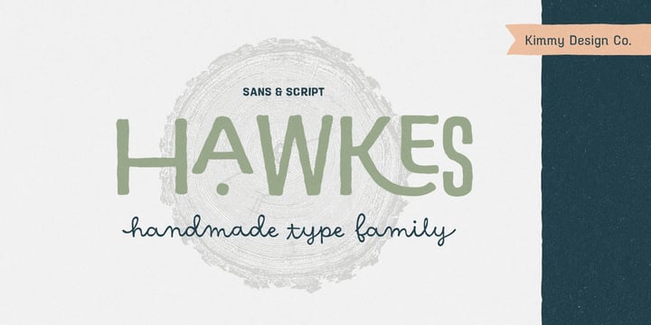 Hawkes Font Poster 1
