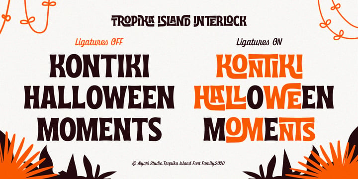 Tropika Island Font Poster 4
