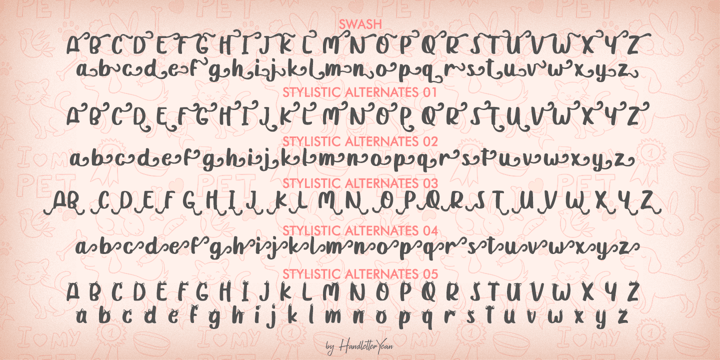 Catty Purry Font Poster 9