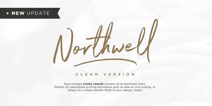 Northwell Font Poster 10