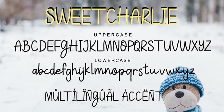Sweet Charlie Font Poster 7