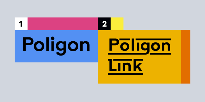 Lto.Poligon Font Poster 2