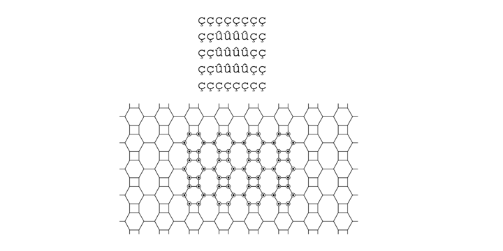 Hex Braille Font Poster 5