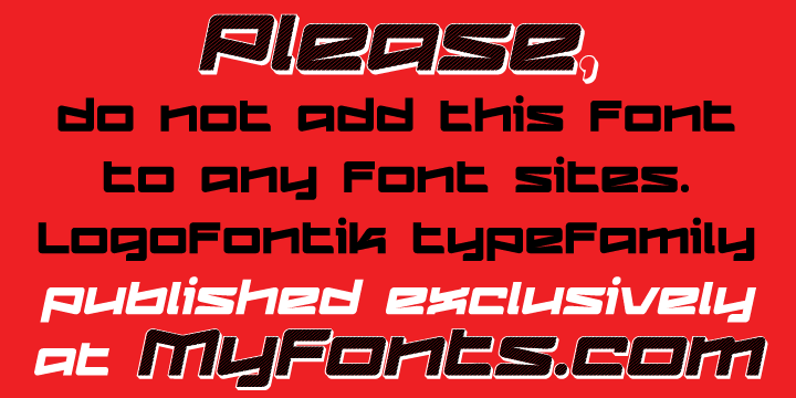Logofontik 4F Font Poster 6