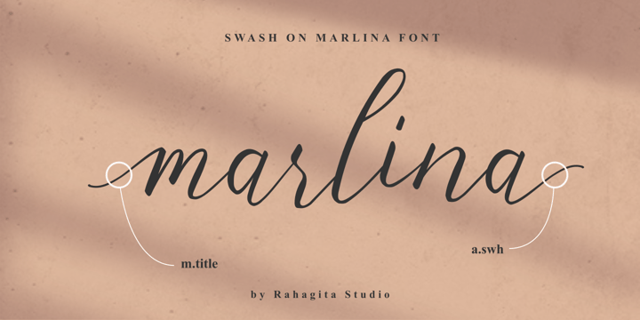 Marlina Font Poster 3