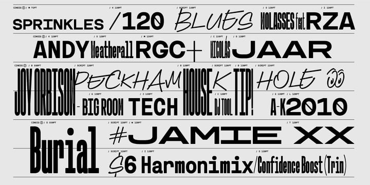 Cindie 2 Font Poster 4