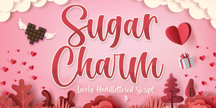 Sugar Charm Font Poster 1