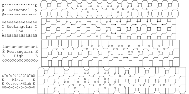 Hex Braille Font Poster 4