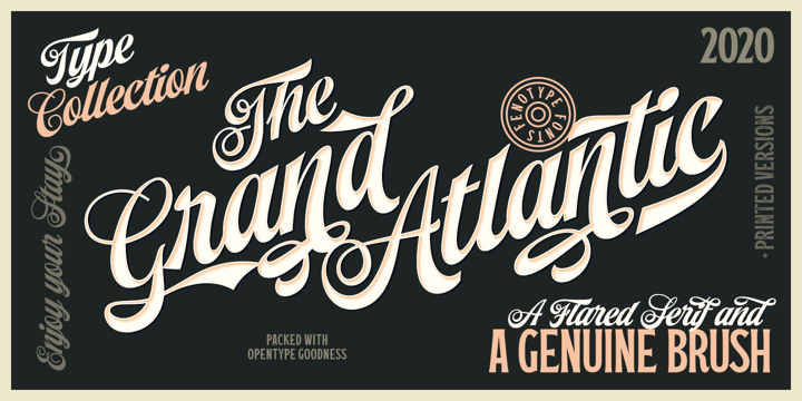 Grand Atlantic Font Poster 1