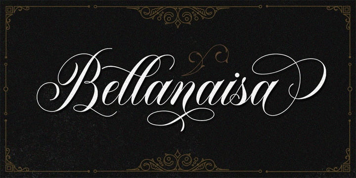 Bellanaisa Font Poster 7