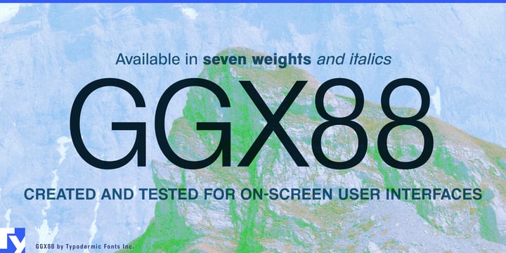 Ggx88 Font Poster 1