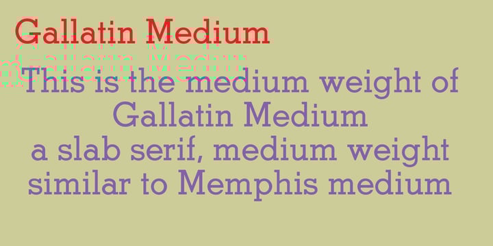Gallatin Medium
