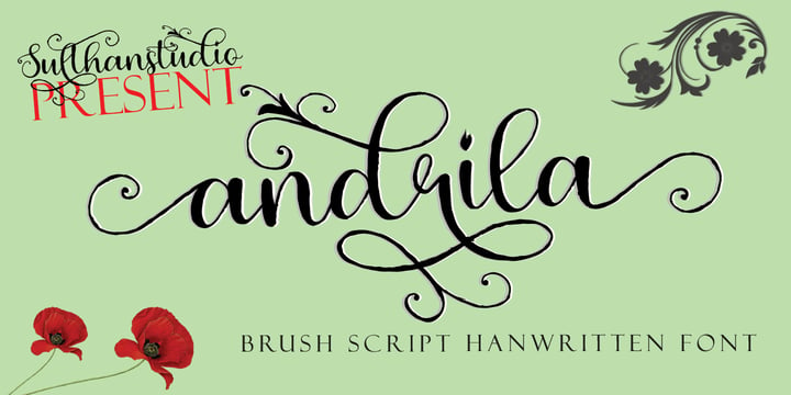 Andrila Font Poster 1