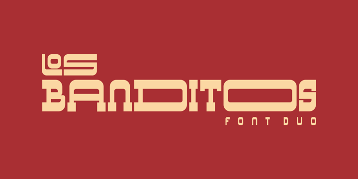Los Banditos Font Poster 1