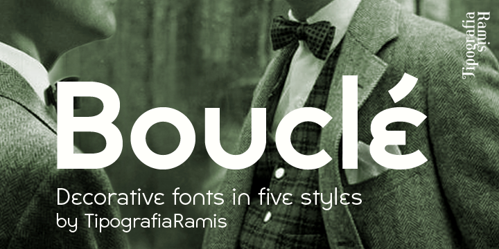 Boucle Font Poster 1