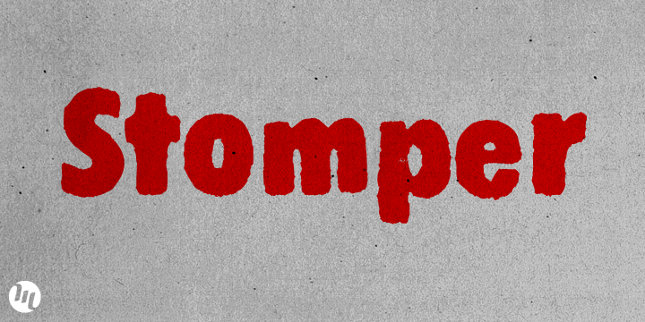 Stomper Font Poster 1