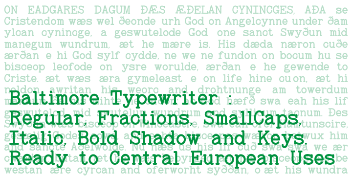 Baltimore Typewriter