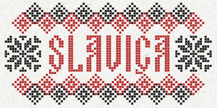Slavica Font Poster 3