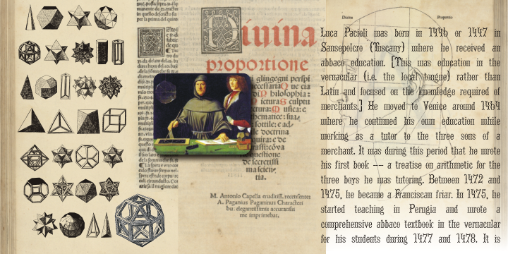 Divina Proportione Font Poster 1