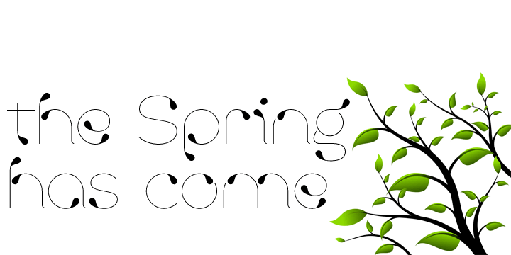 Lavina 4F Font Poster 7