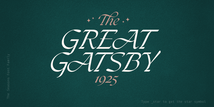 the seasons font free download