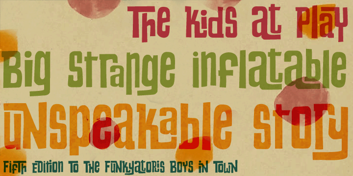 Changing Font Poster 5