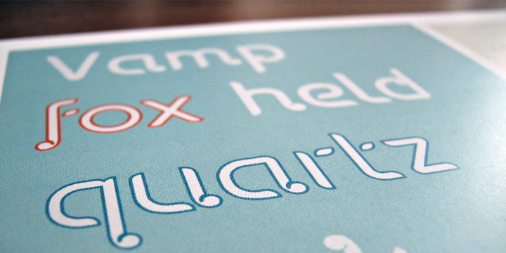 Oxo Font Poster 5