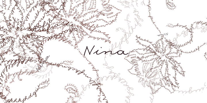 Nina Font Poster 1