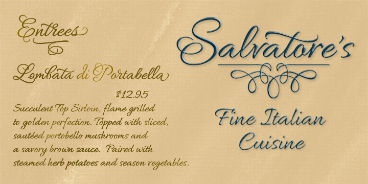 Allura Font Poster 9