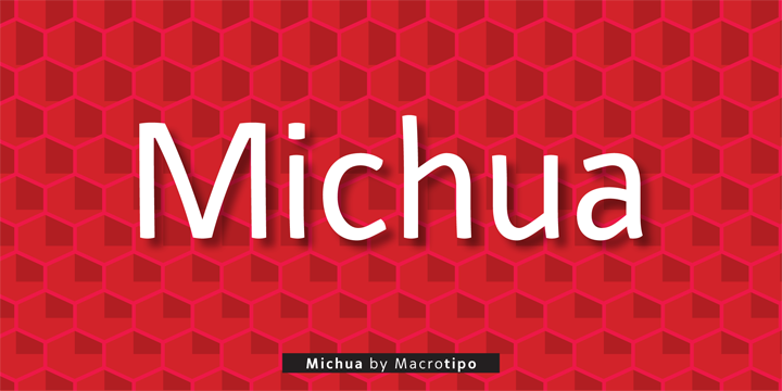 Michua Font Poster 5