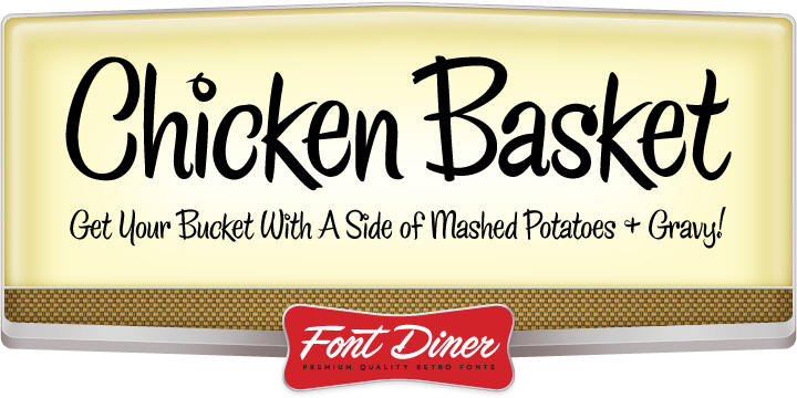 Chicken Basket Font Poster 1
