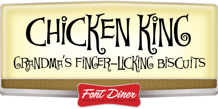 Chicken King Font Poster 1