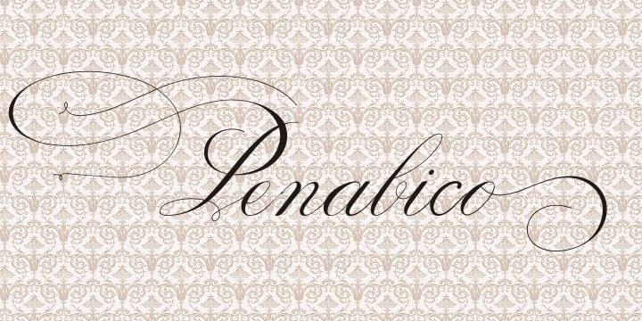 Penabico Font Poster 1
