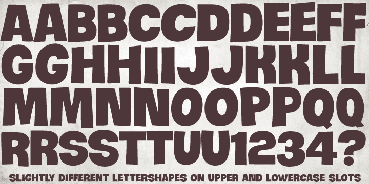 Crocante Font Poster 6