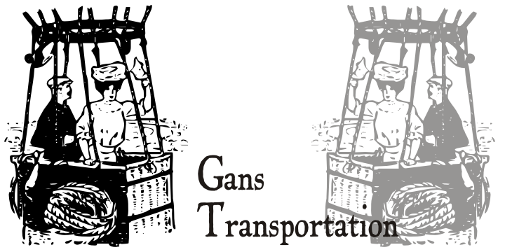 Gans Transportation Font Poster 6