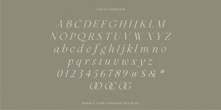 Roxale Story Font Poster 14