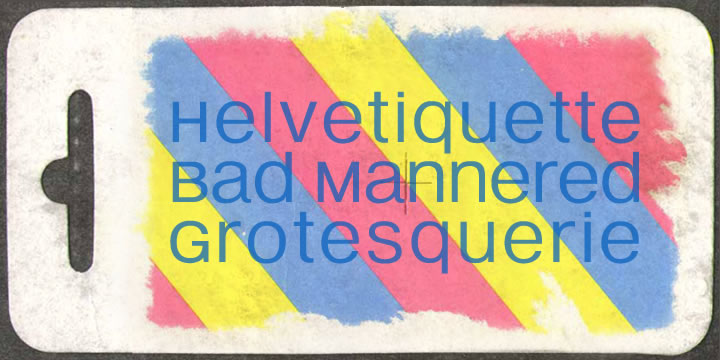 Helvetiquette