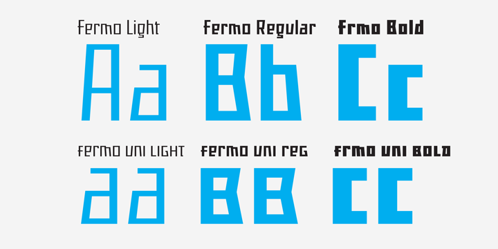 Fermo TRF Font Poster 2
