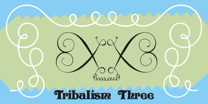 Tribalism Font Poster 6