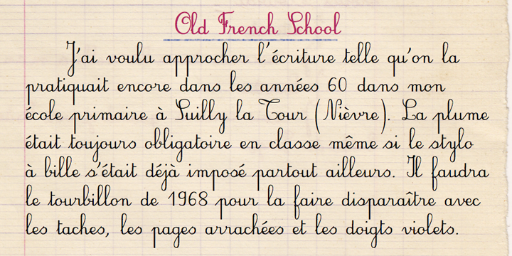 Old French School Font | Webfont & Desktop | MyFonts