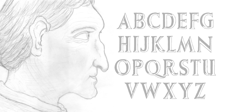 Augustus Font Poster 2