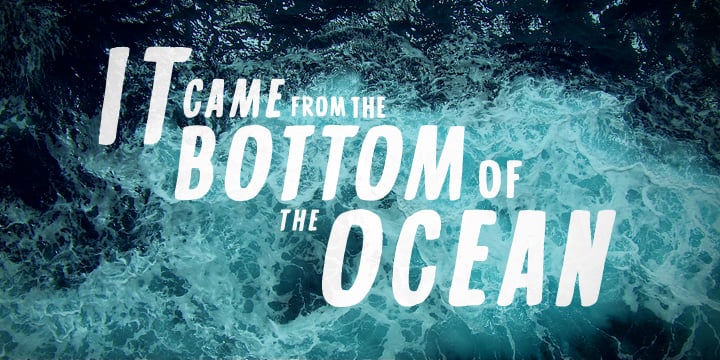 Lobster Hand Font Poster 2