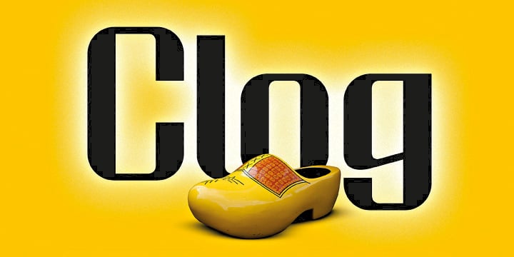 FM Clog Font Poster 1