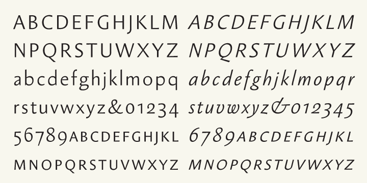 Jannon Sans Font Poster 17