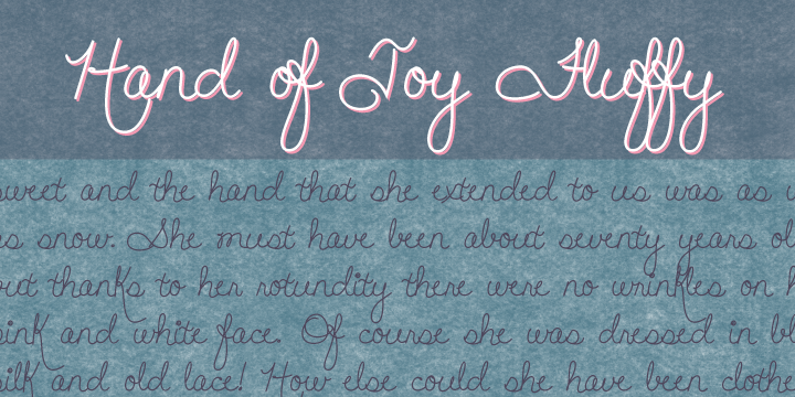 Hand Of Joy Font Poster 2