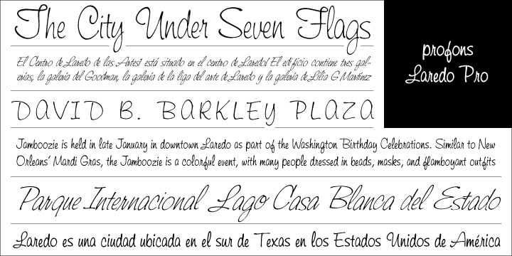 Laredo Font Poster 1